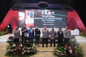 Raffi Ahmad Hadiri Launching ,Buku Berjuang di Sudut-Sudut Tak Terliput