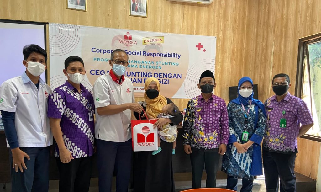 PT. MAYORA GRUP SALURKAN BANTUAN CSR STUNTING