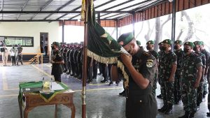 Letkol Arh Syarief SB Resmi Menjabat Dandim 0510/Tigaraksa 