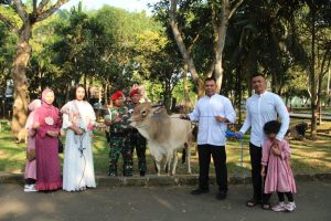 Grup 1 Kopassus Melaksanakan Penyembelihan Qurban