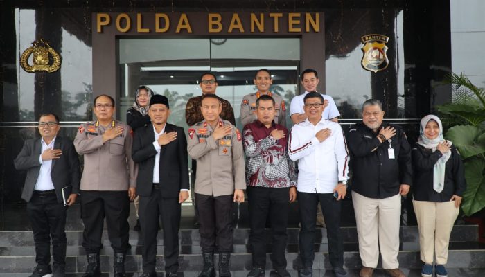 Wakapolda Banten Terima Kunjungan Kerja Ketua Komisi Pemilihan Umum Provinsi Banten