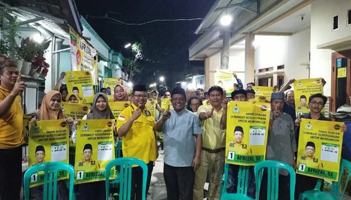 Afrizal, Caleg DPRD Kab.Serang Dapil 2 Gelar Silaturahmi dengan Warga Perumahan Bumi Cikande Indah