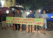 Dampak kemarau Berkepanjangan PT, DSL Bagikan Air Bersih Warga Griya Asri Cikande Sambut Antusias