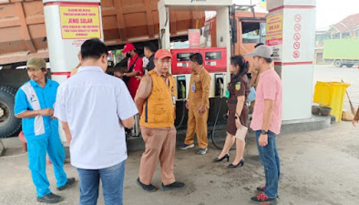 Polres Serang Bersama Instansi Terkait Lakukan Sidak ke Sejumlah SPBU