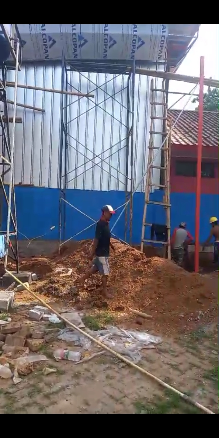 Pekerjaan Relokasi Gedung Damkar Cisoka TA 2024. Kamis, (2/1/2025)